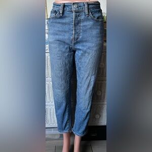 Levi's Blue Straight Leg Jeans
